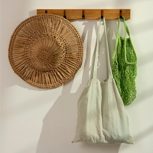 Perchero de madera, orden con estilo japandi - Kaimok Design