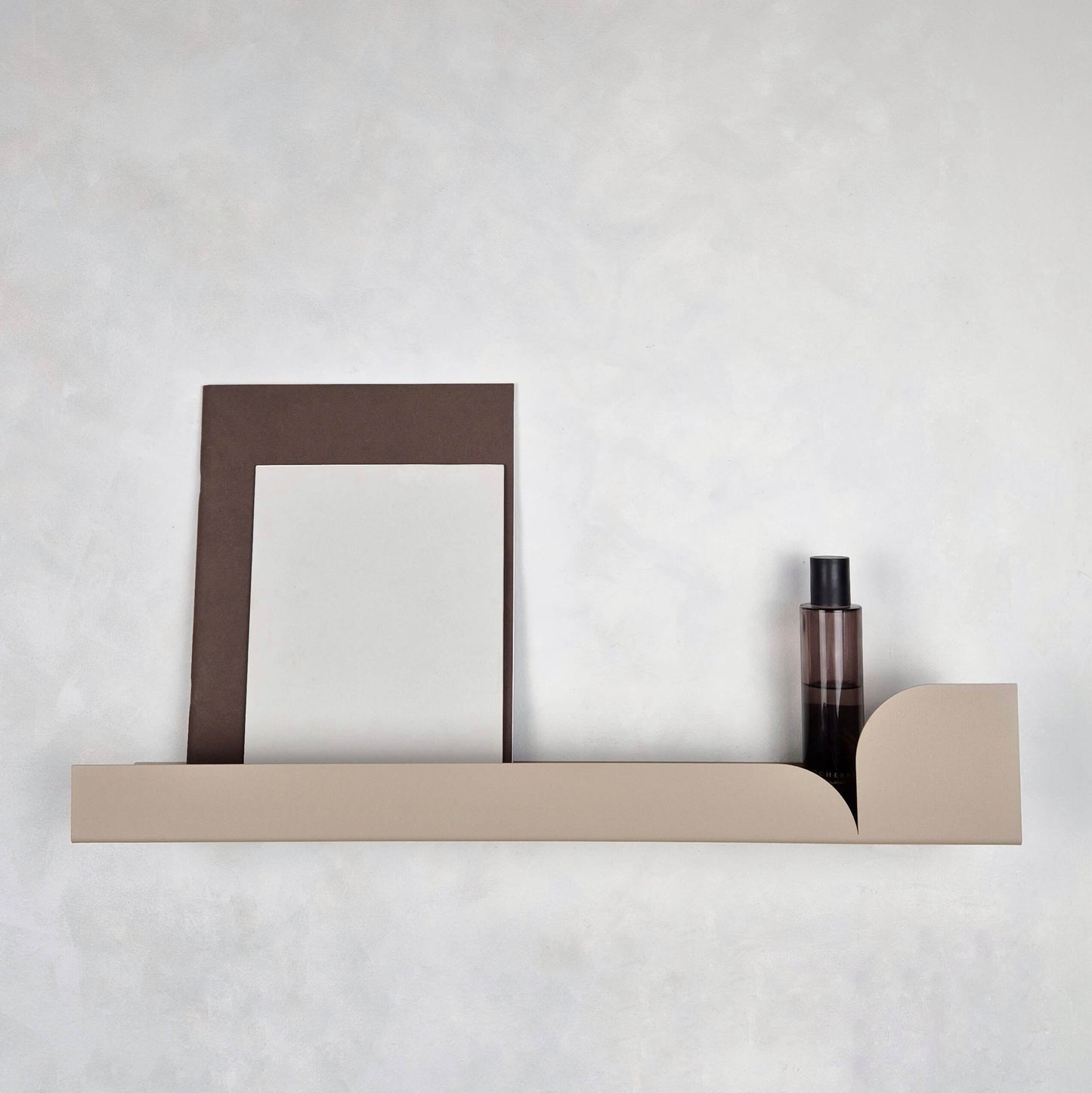 Estantería metálica grande Torino – beige estante flotante - Kaimok Design