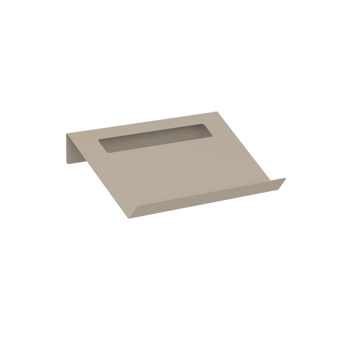 Zapatero de pared Parma de metal beige - Kaimok Design