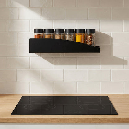 Estantería de pared metálica Torino – repisa flotante mediana - Kaimok Design