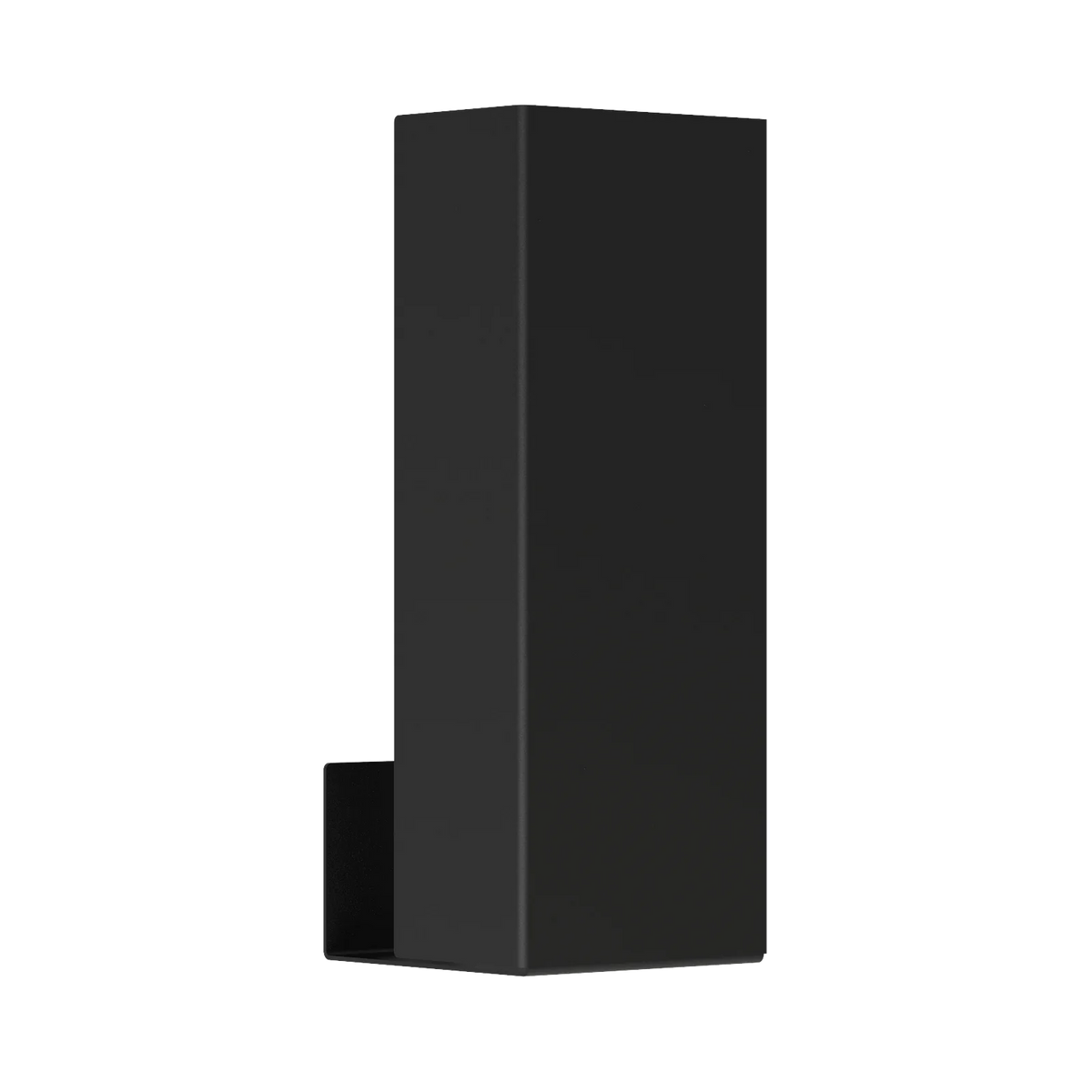 Organizador papel higiénico Valencia – accesorios baño industrial L (37cm) Negro - Kaimok Design