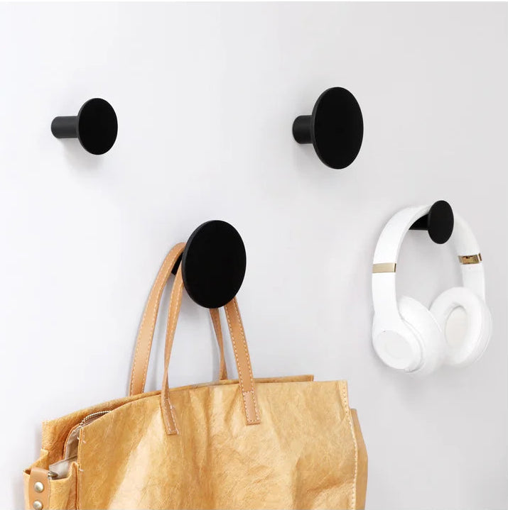 Percha individual de pared Torino, negro mate - Kaimok Design 