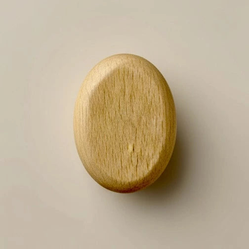 Kaimok Design percha individuales de pared en madera, forma organica piedra natural, Verona Stone, madera piedra C
