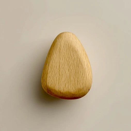 Kaimok Design percha individuales de pared en madera, forma organica piedra natural, Verona Stone, madera piedra D