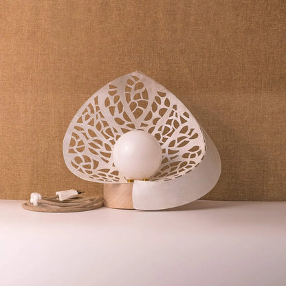 Lámpara Begoña – Elegancia artesanal Blanco - Kaimok Design