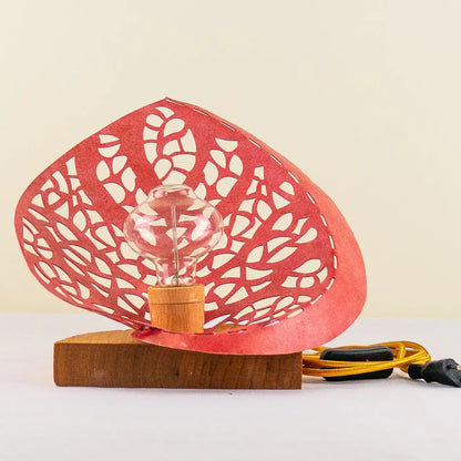 Lámpara Begoña – Elegancia artesanal Rosa - Kaimok Design