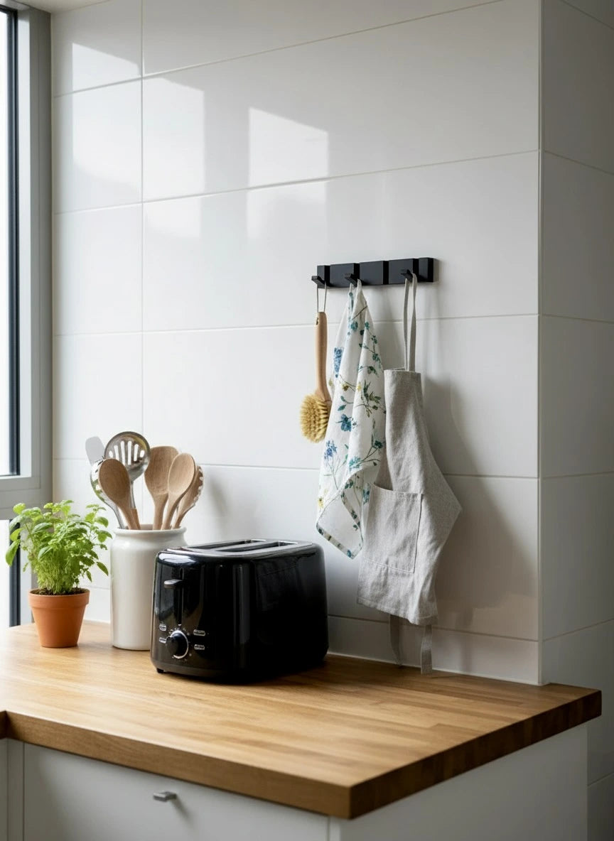 Perchero Palermo 4 ganchos cocina - Kaimok Design