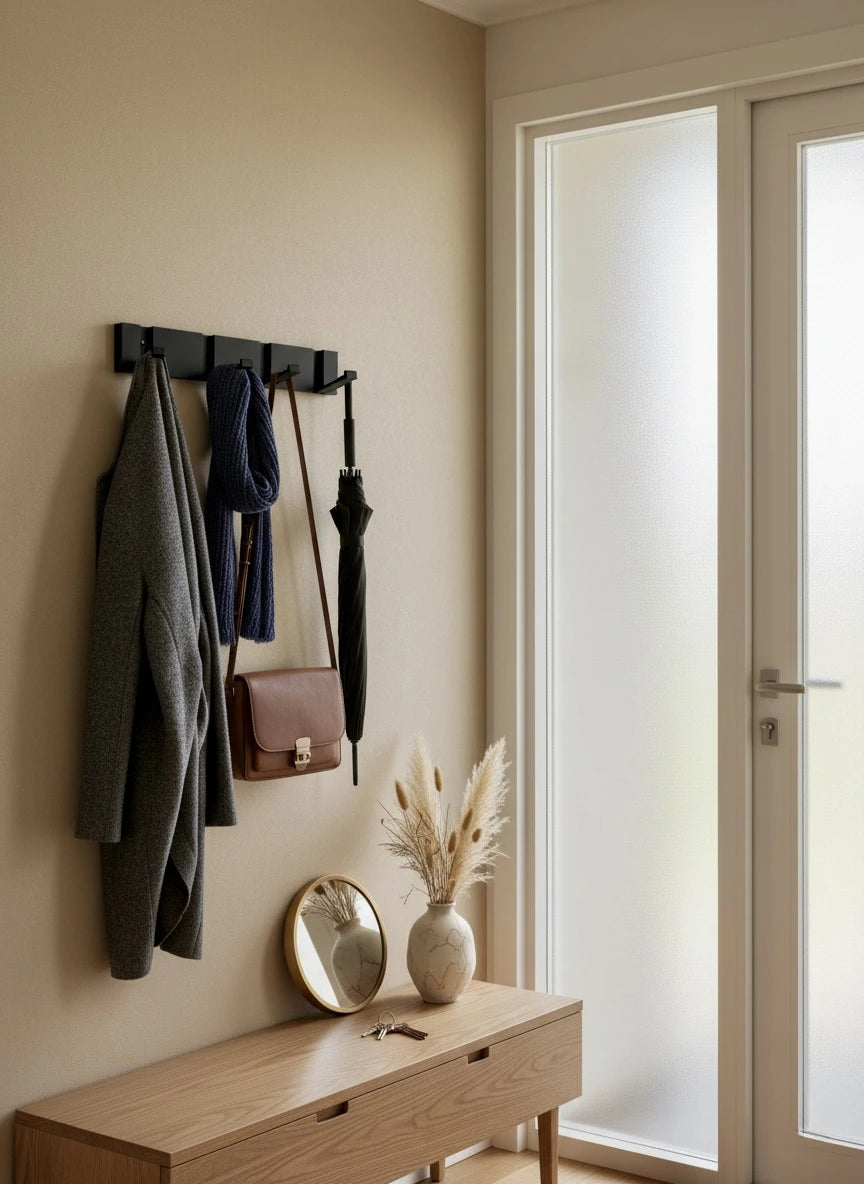 Perchero Palermo multi ganchos entrada - Kaimok Design