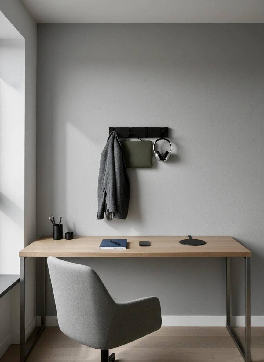 Perchero Palermo  multi ganchos oficina - Kaimok Design