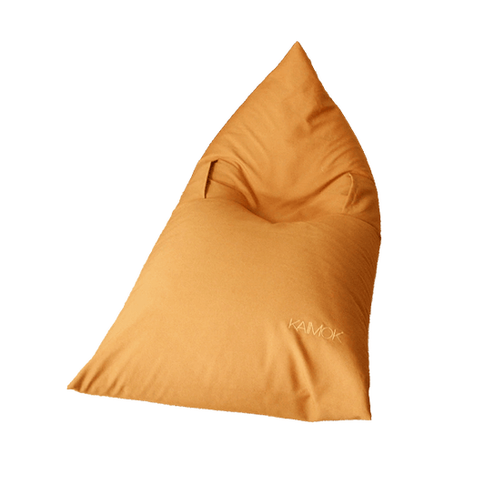 Pouf Nuvola - puf - beanbag chair- terracotta - Kaimok Design