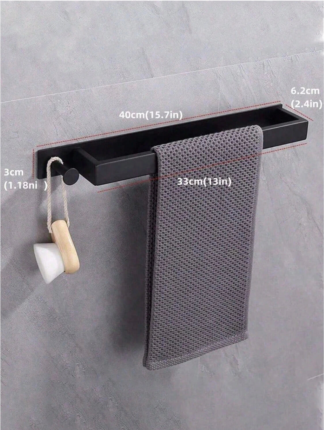 Toallero Torino – Diseño minimalista KaimoK