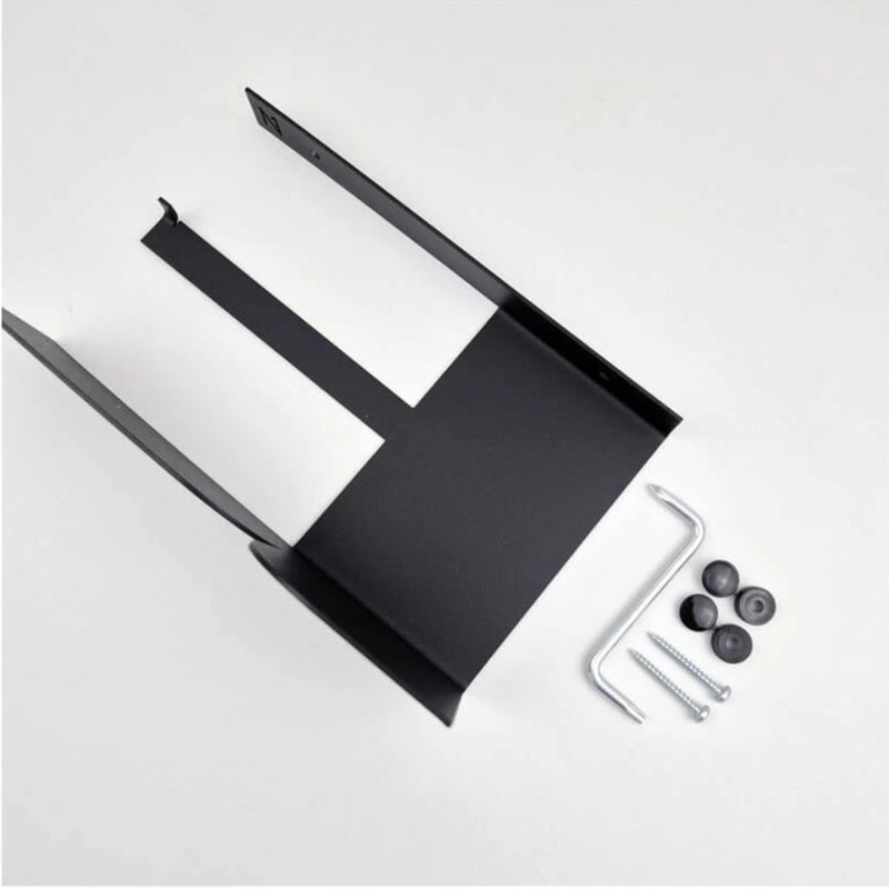 Estante de baño negro - montaje - Torino - Kaimok Design