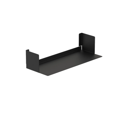 Estantería de pared metálica Bergamo – repisa flotante para libros M (60 cm) Negro - Kaimok Design