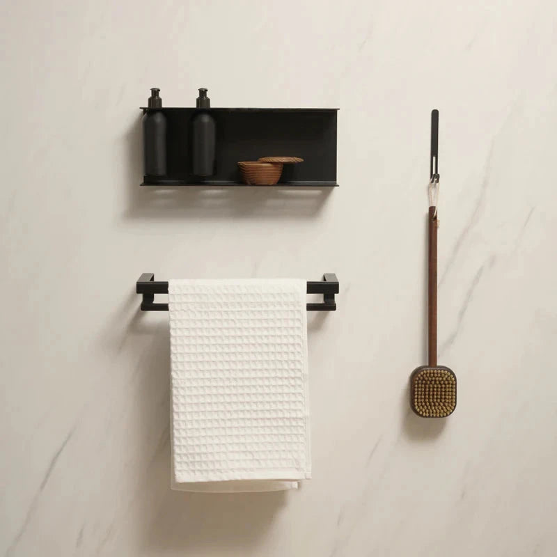 Toallero Tallinn – barra para toalla baño en acero inoxidable Kaimok Design
