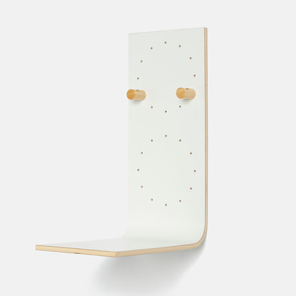 Estantería de pared de madera Brera – repisa flotante L Blanco - Kaimok Design