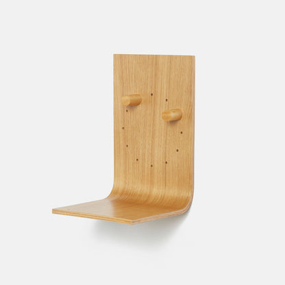 Estantería de pared de madera Brera – repisa flotante S Roble - Kaimok Design